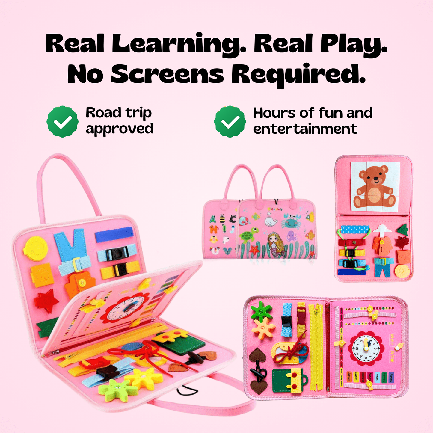 Malonaa™ Montessori Busy Board