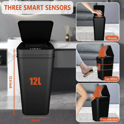Malonaa™ Smart Sensor Trash Can