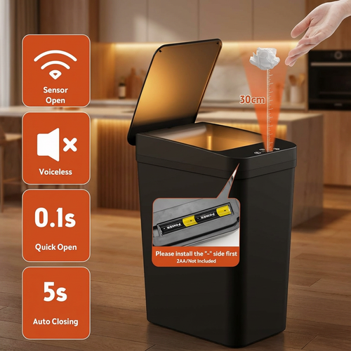 Malonaa™ Smart Sensor Trash Can