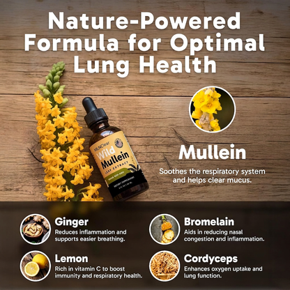 New Maximum Potency Mullein Drops For Smokers | MLNClear™